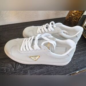 Prada Leather Sneakers